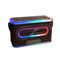 Lenyes S834 RGB Led Işıklı Bluetooth Speaker Hoparlör ve Karaoke Bluetooth Mikrofon