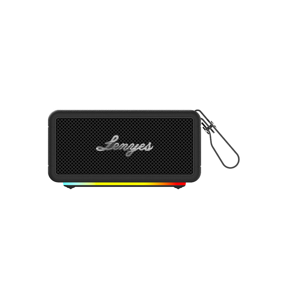Lenyes S875 Elegance Serisi RGB Işıklı Taşınabilir Su Geçirmez TWS v5.3 40W Bluetooth Hoparlör