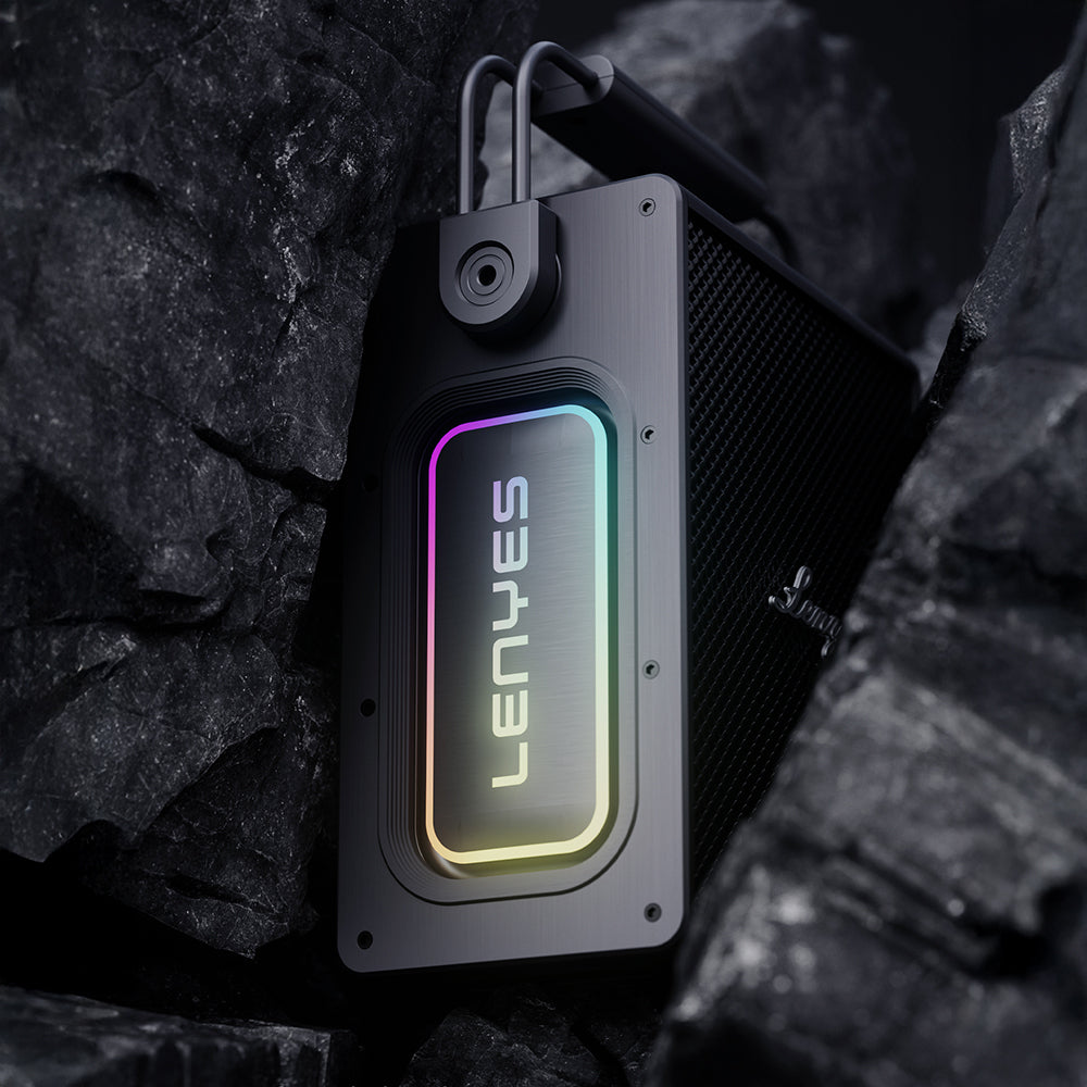 Lenyes Titan 1 Serisi RGB Işıklı Çift Mikrofonlu Bluetooth v5.3 5000mAh Hoparlör