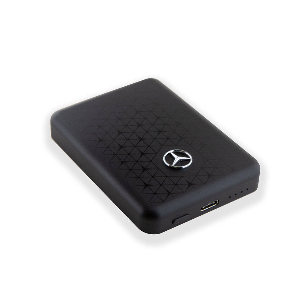 Mercedes Benz Led Işıklı Göstergeli M-safe Magnetik Orjinal Lisanslı Powerbank 3000 Mah