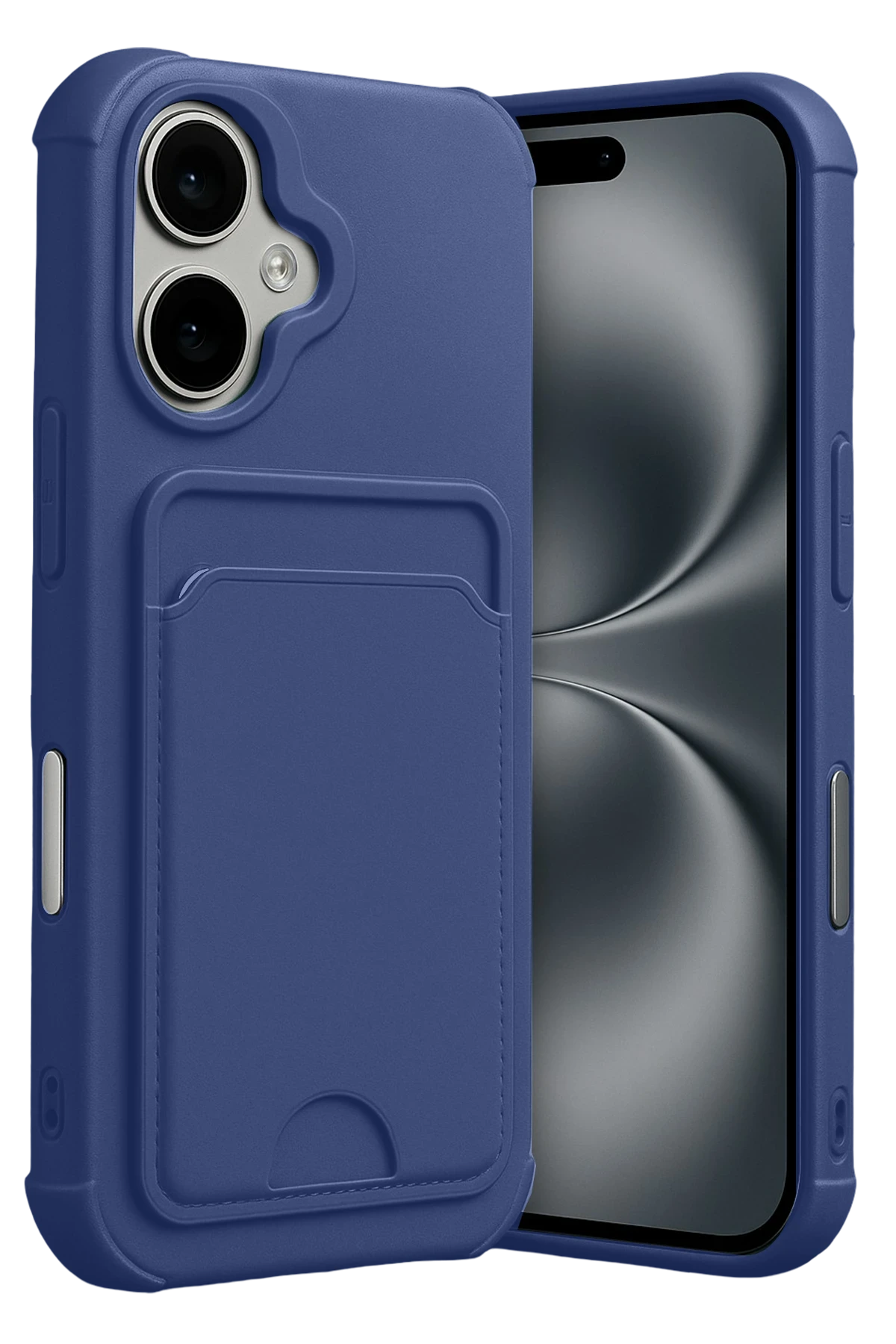 Cepax iPhone 17 Kelvin Kartvizitli Silikon Telefon Kılıfı