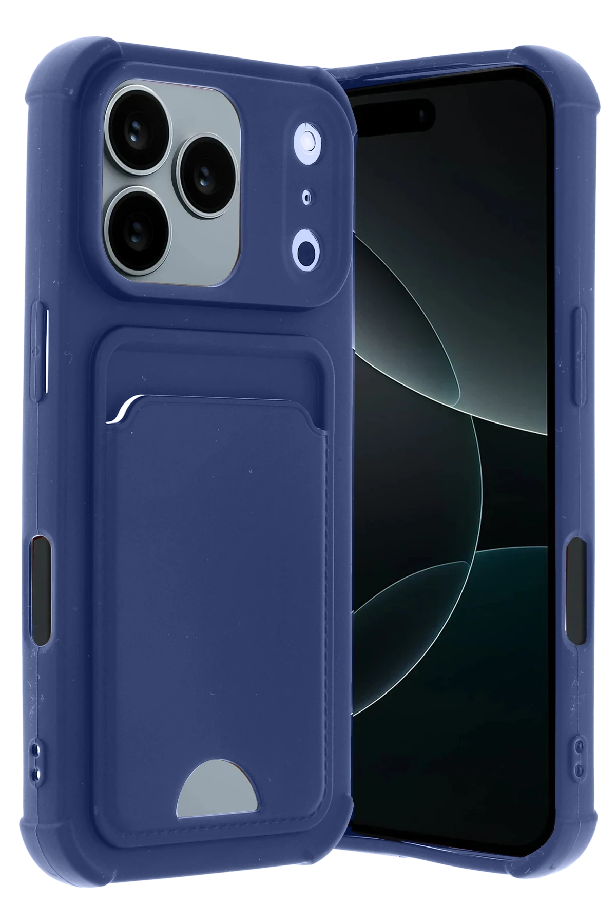 Cepax iPhone 17 Pro Kelvin Kartvizitli Silikon Telefon Kılıfı