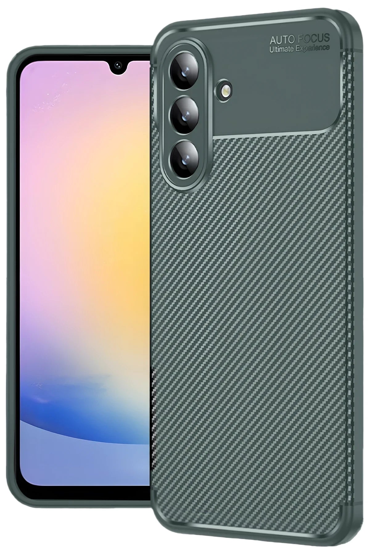 Cepax Samsung Galaxy S25 FE Auto Focus Karbon Telefon Kılıfı