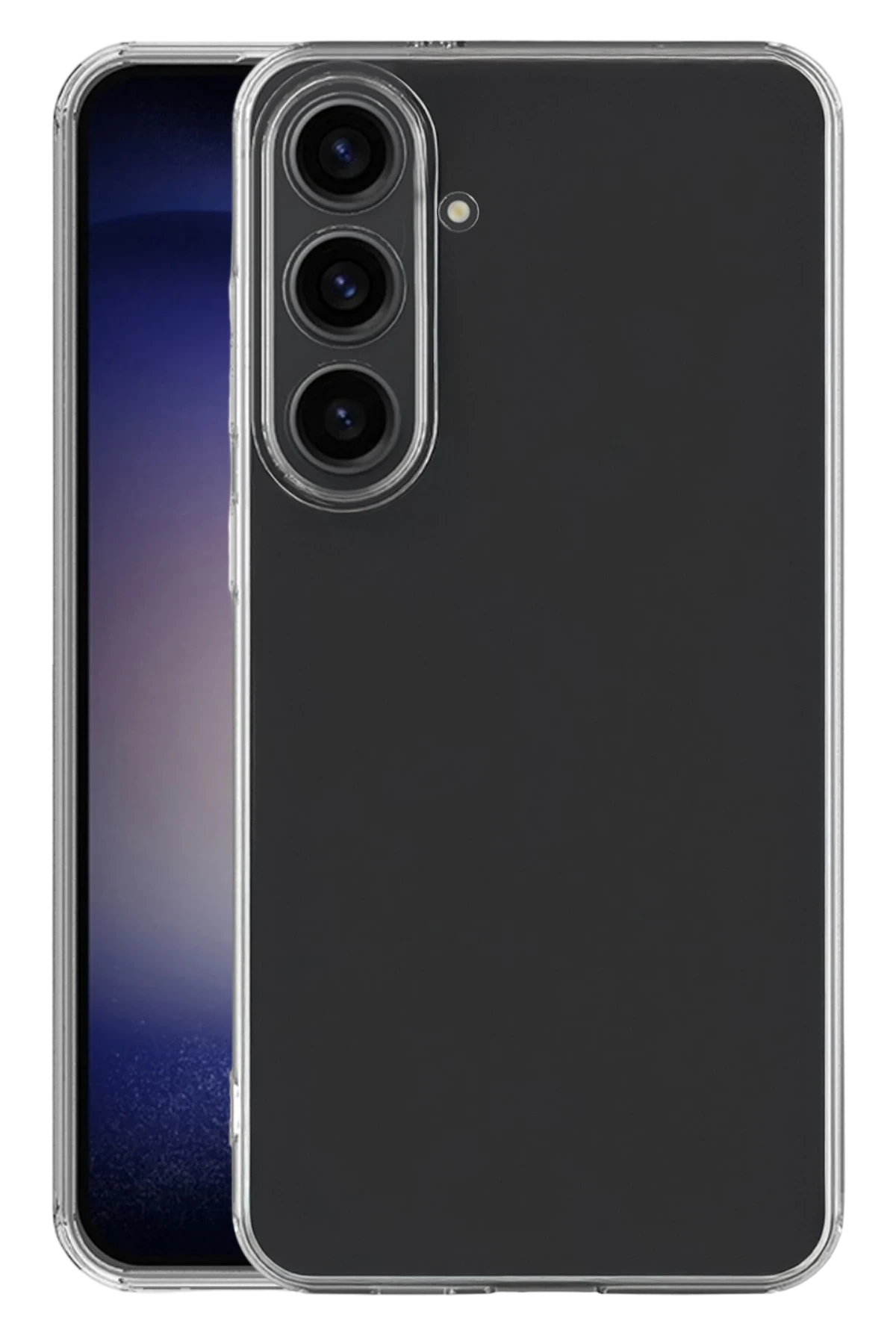 Cepax Samsung Galaxy S25 FE Kılıf Lüx Şeffaf Silikon Telefon Kılıfı