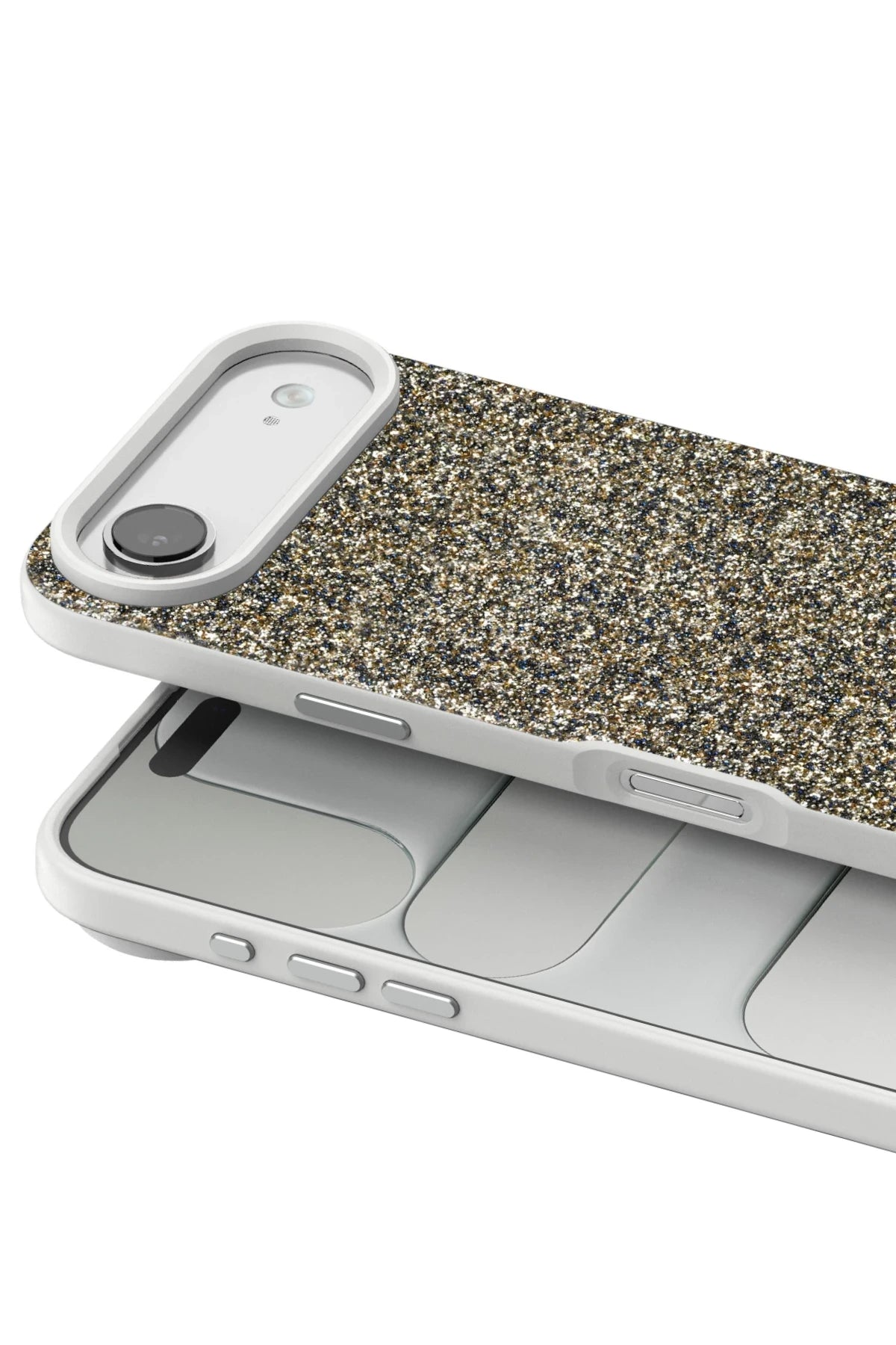 Onegif iPhone 17 Air Bright Simli Telefon Kılıfı