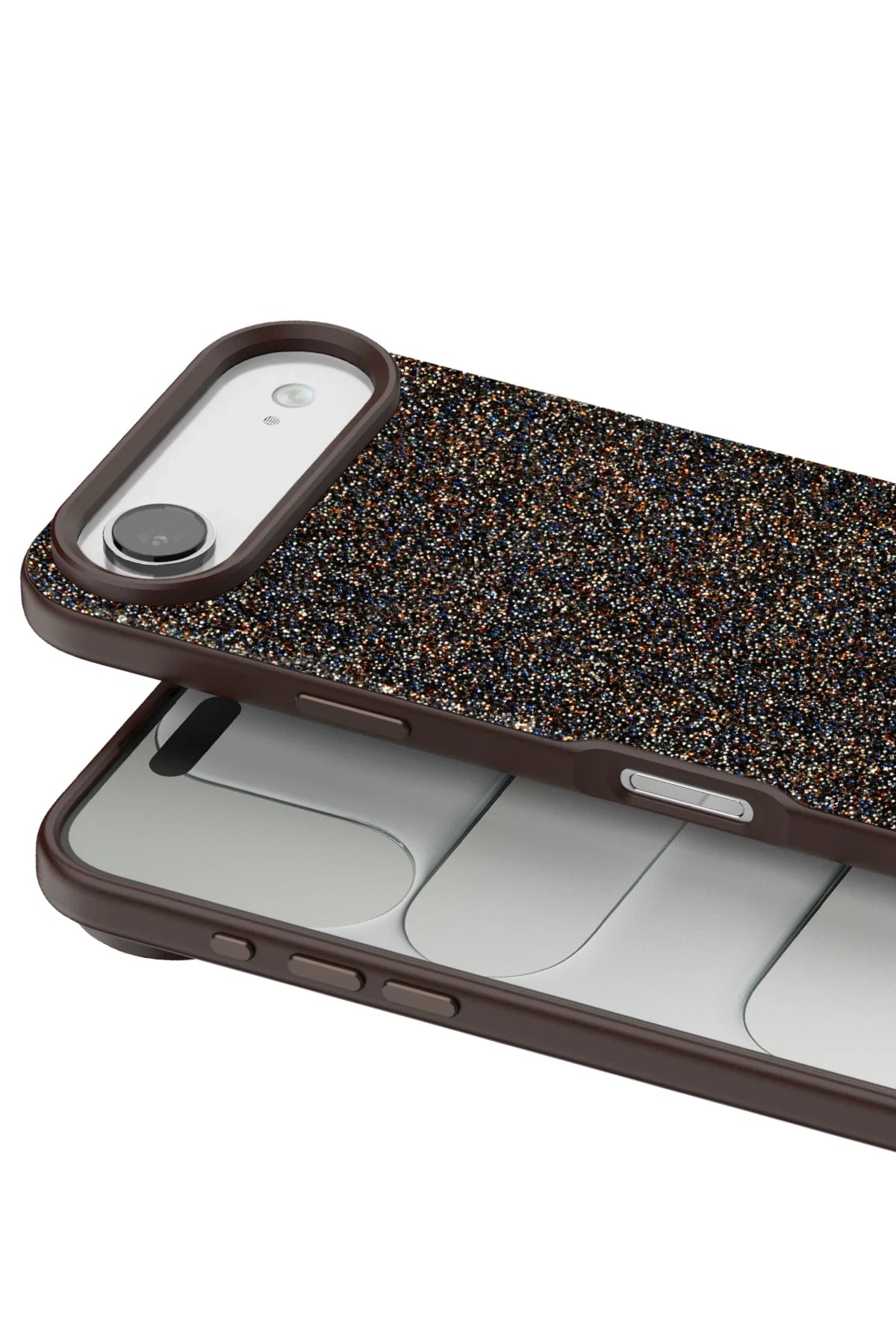 Onegif iPhone 17 Air Bright Simli Telefon Kılıfı