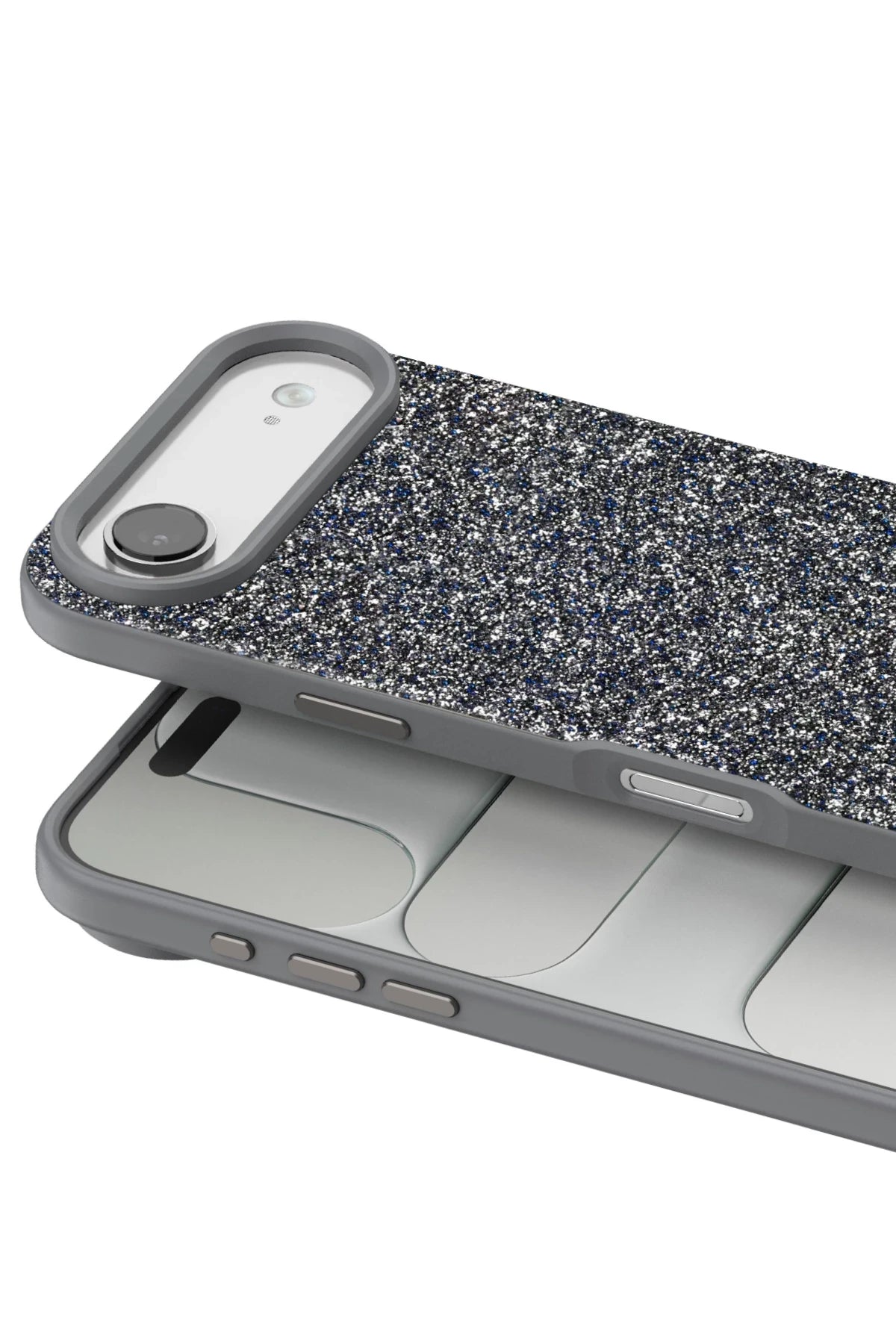 Onegif iPhone 17 Air Bright Simli Telefon Kılıfı