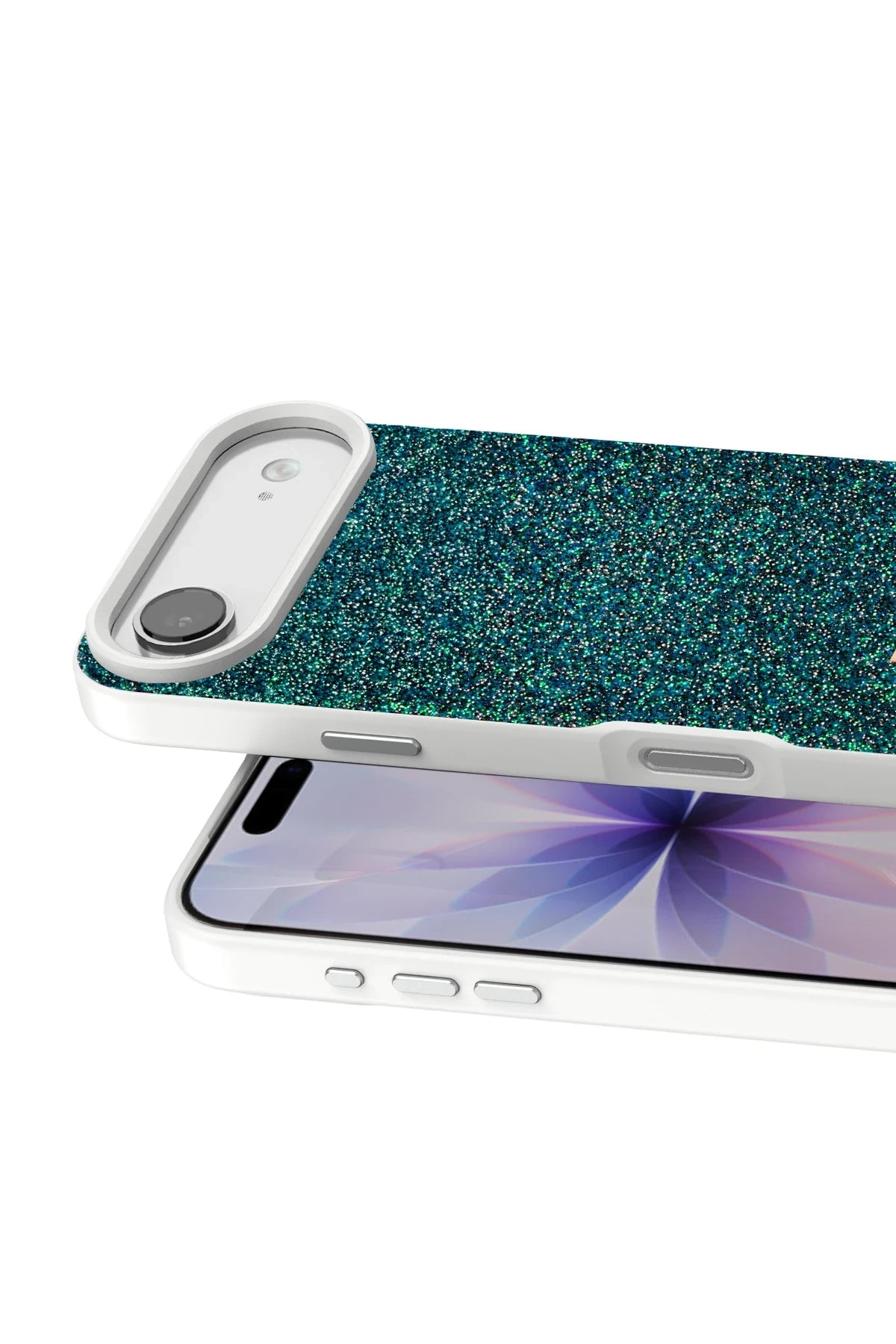 Onegif iPhone 17 Air Bright Simli Telefon Kılıfı