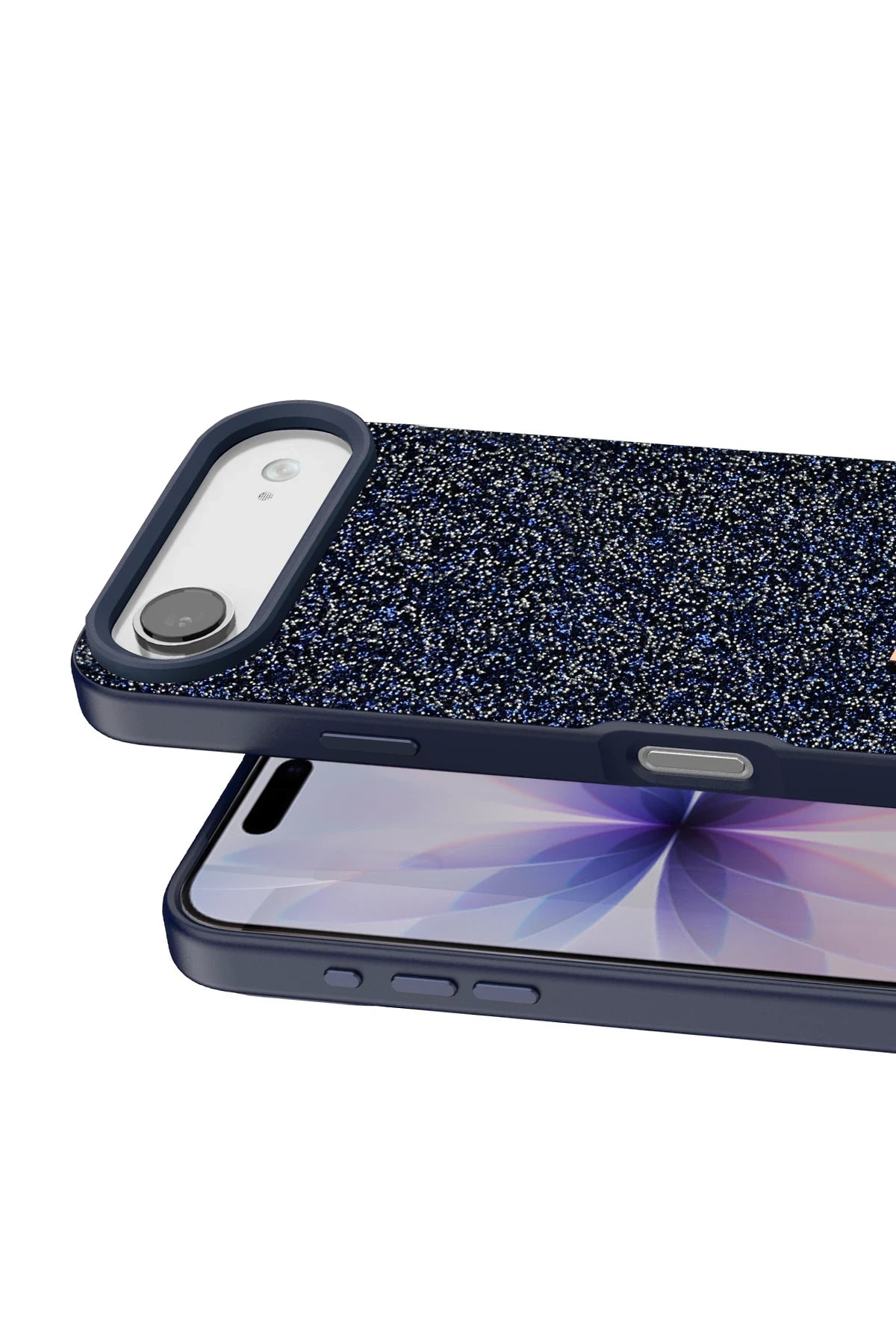 Onegif iPhone 17 Air Bright Simli Telefon Kılıfı