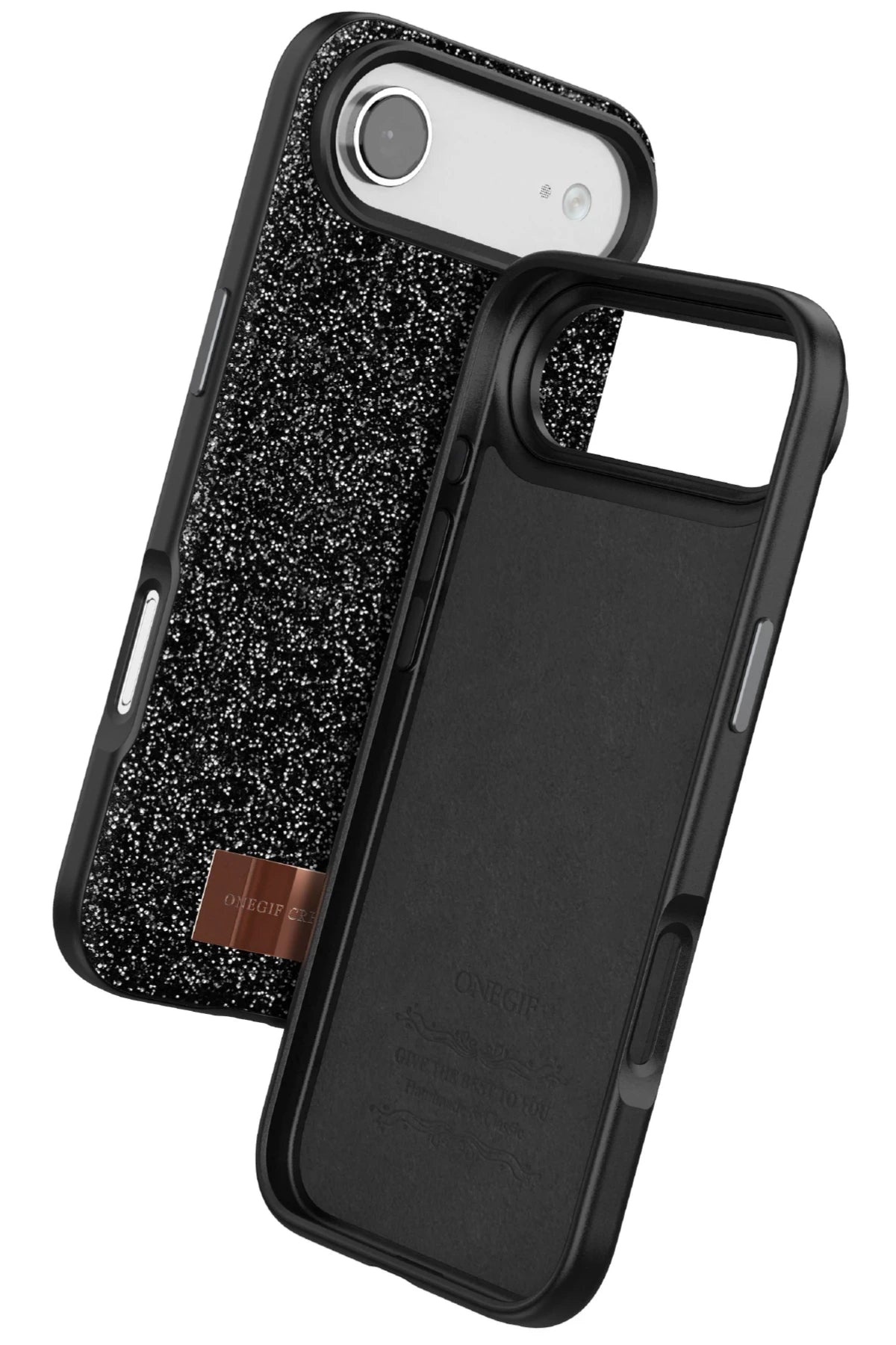 Onegif iPhone 17 Air Bright Simli Telefon Kılıfı