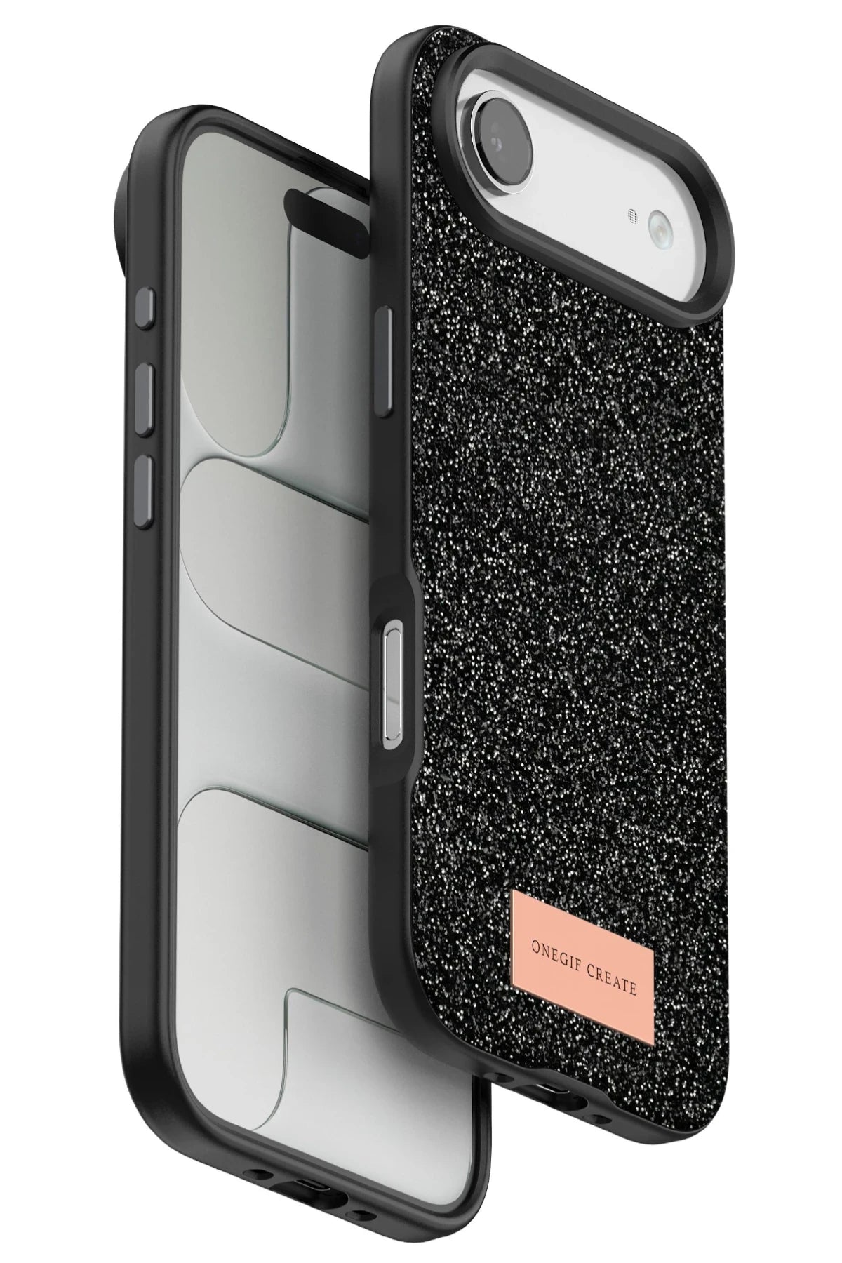 Onegif iPhone 17 Air Bright Simli Telefon Kılıfı