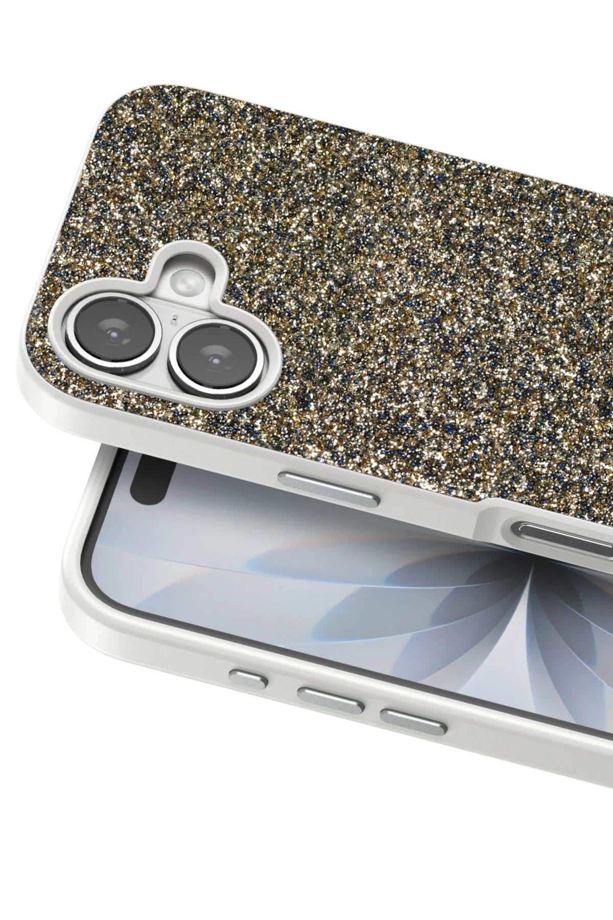 Onegif iPhone 17 Bright Simli Telefon Kılıfı