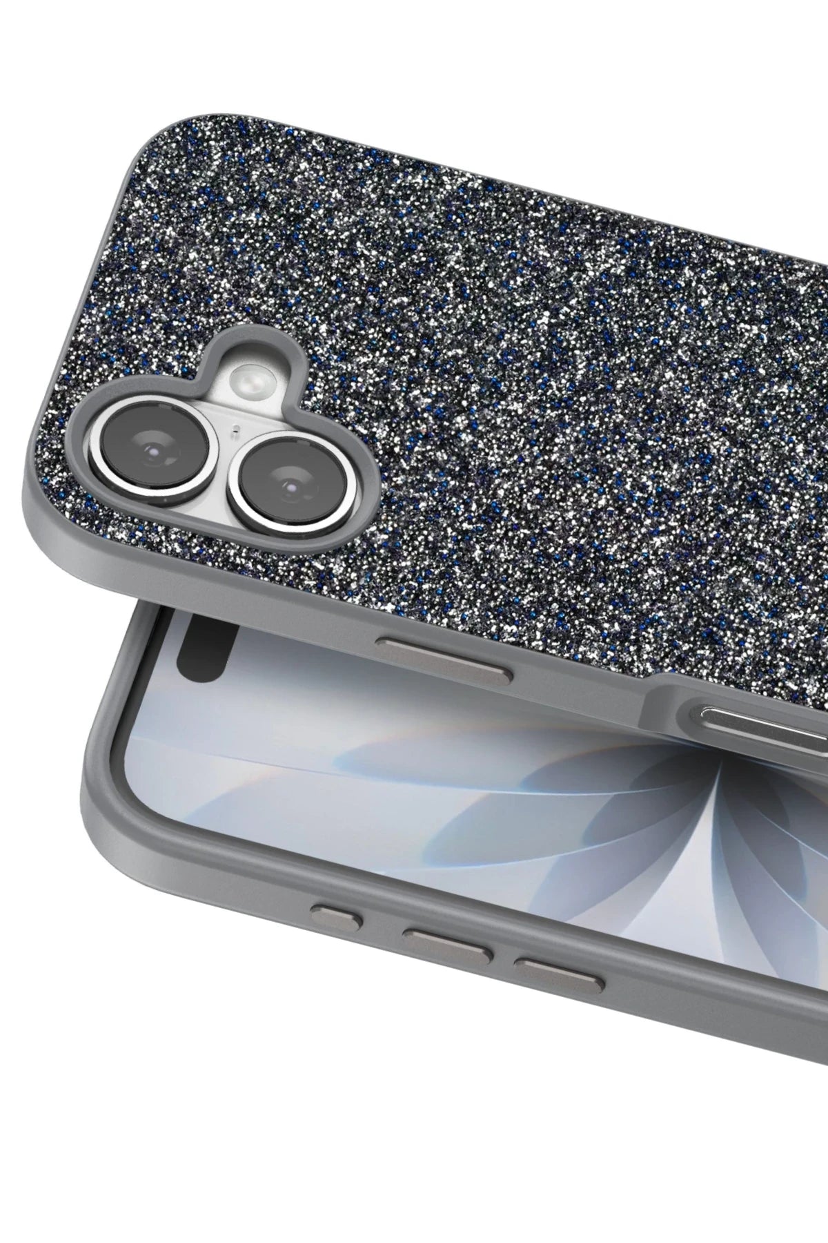 Onegif iPhone 17 Bright Simli Telefon Kılıfı