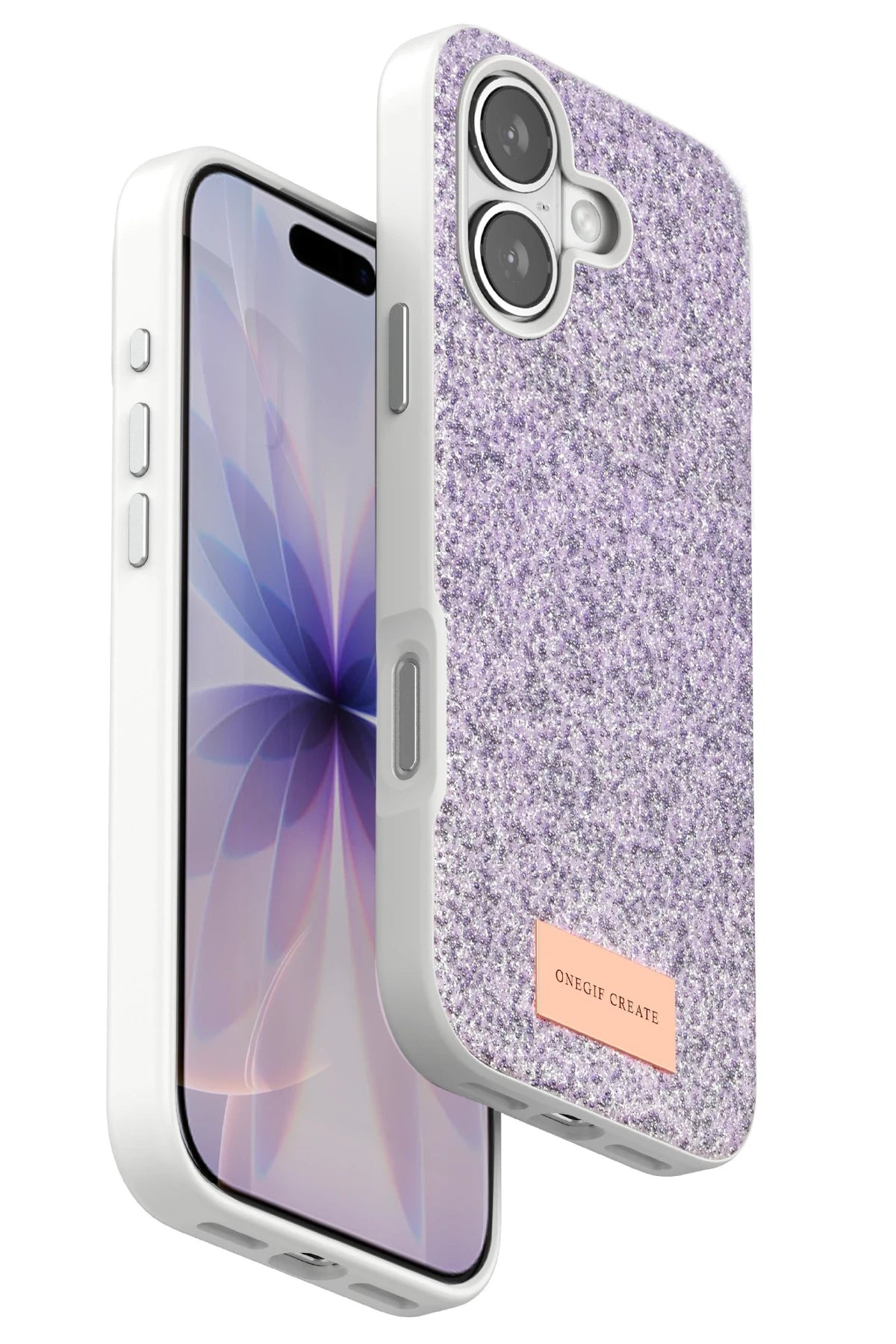 Onegif iPhone 17 Bright Simli Telefon Kılıfı