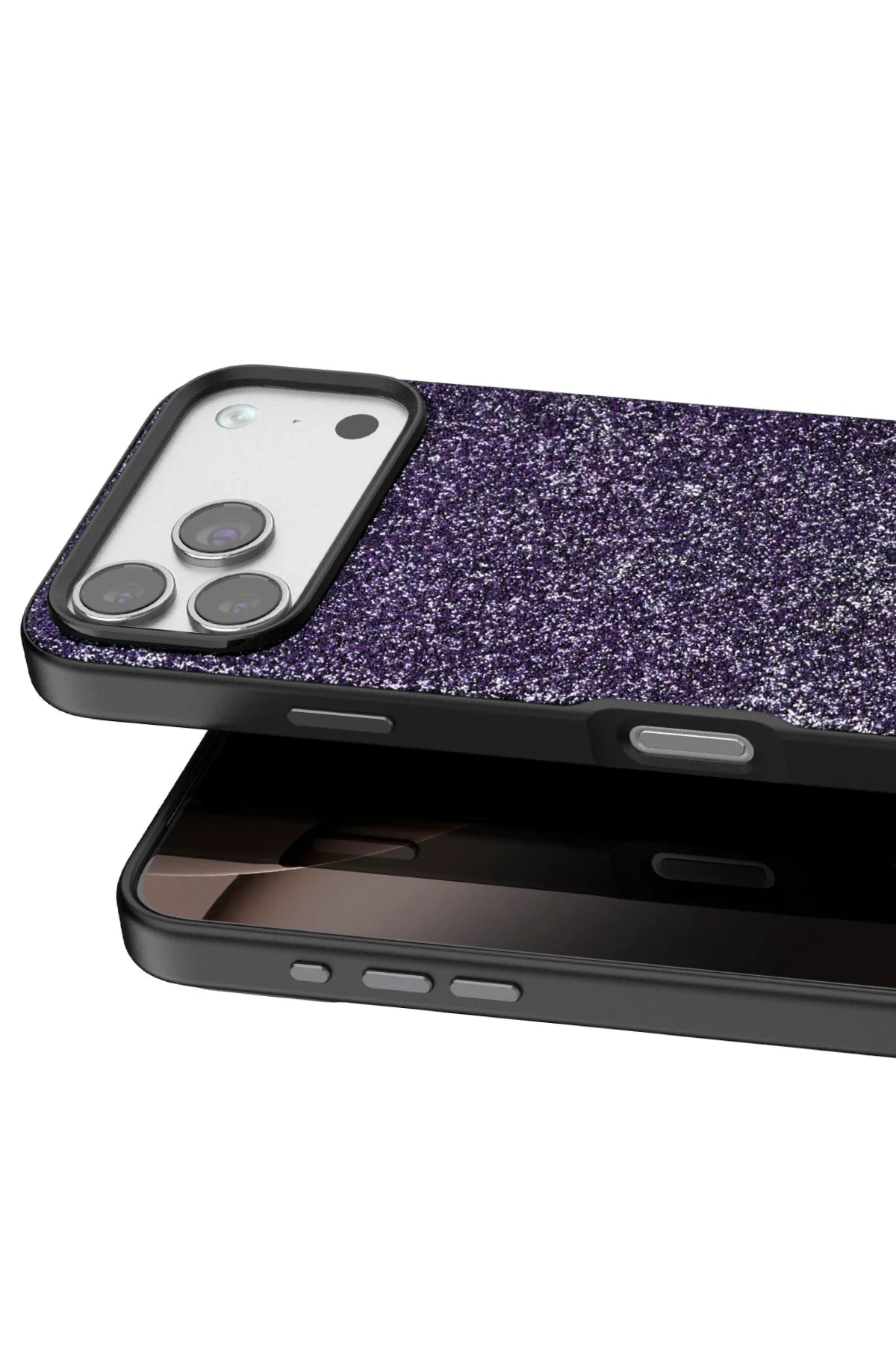 Onegif iPhone 17 Pro Bright Simli Telefon Kılıfı