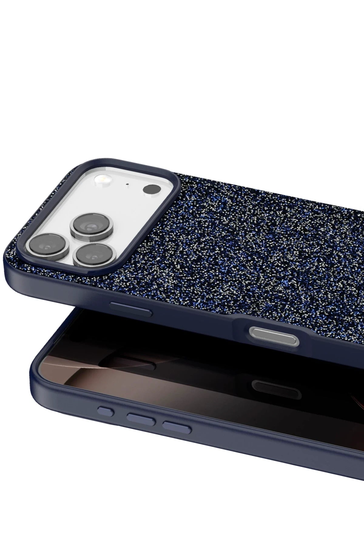 Onegif iPhone 17 Pro Bright Simli Telefon Kılıfı