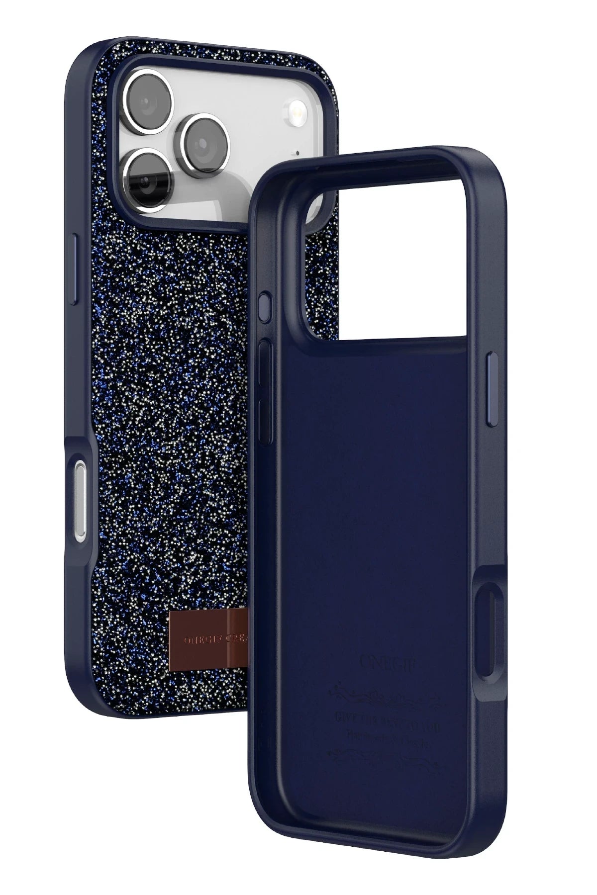 Onegif iPhone 17 Pro Bright Simli Telefon Kılıfı