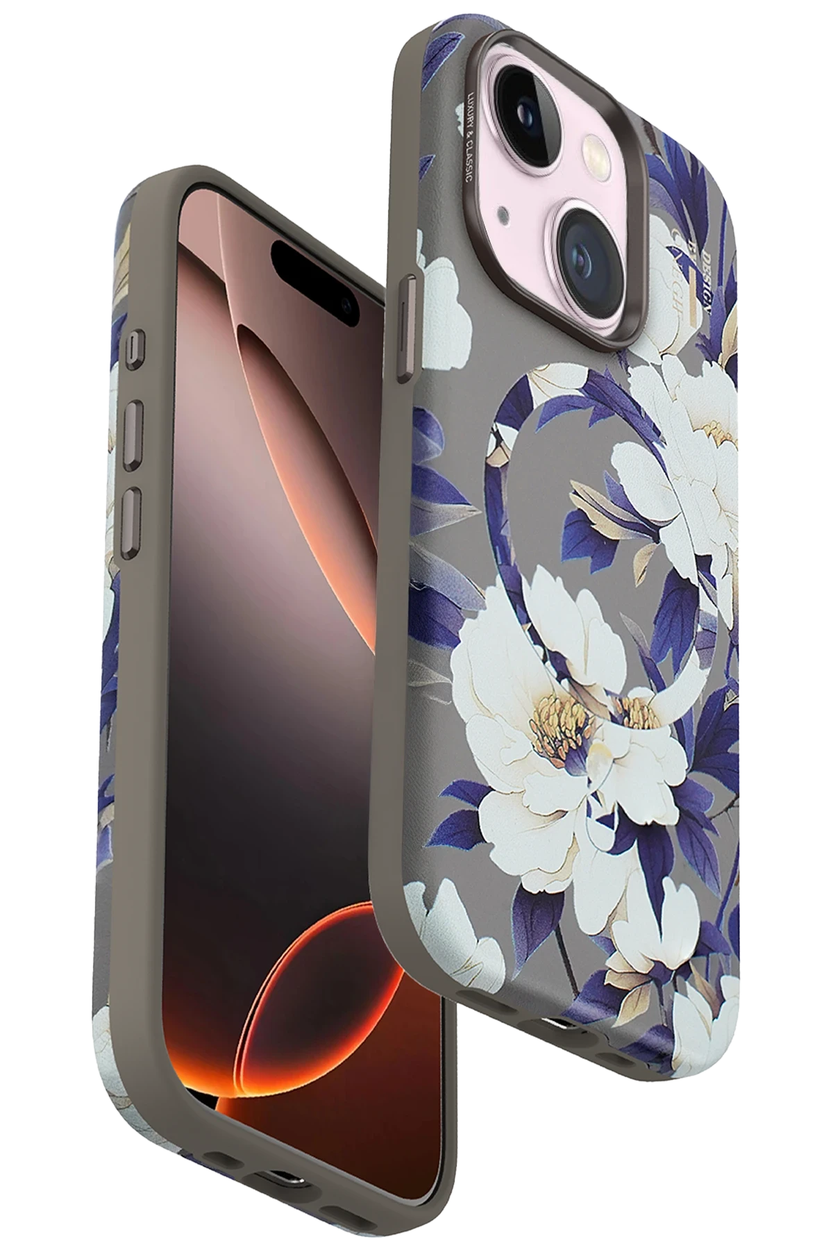 Onegif iPhone 14 Flower Series Magsafe Telefon Kılıfı