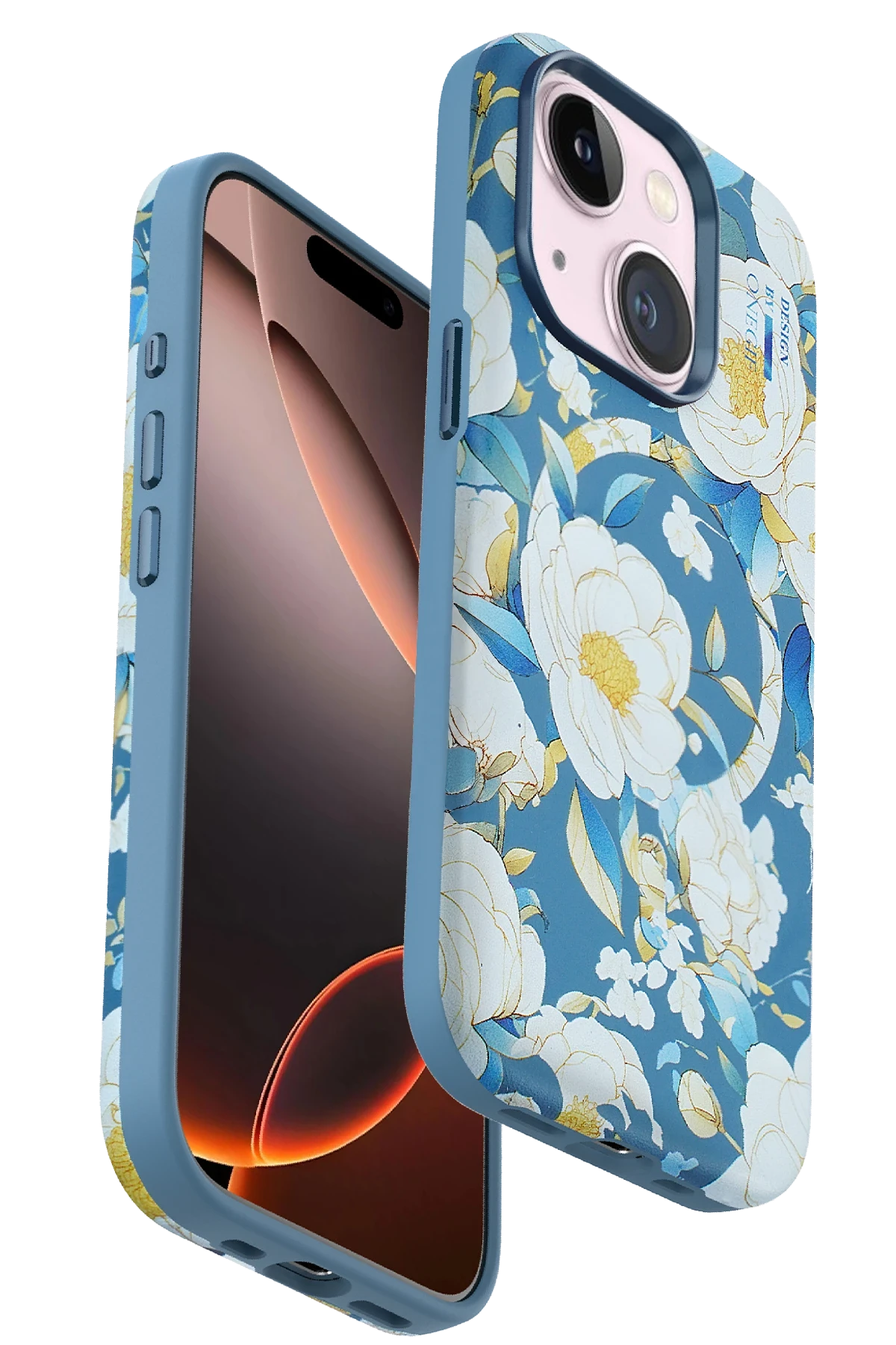 Onegif iPhone 14 Flower Series Magsafe Telefon Kılıfı