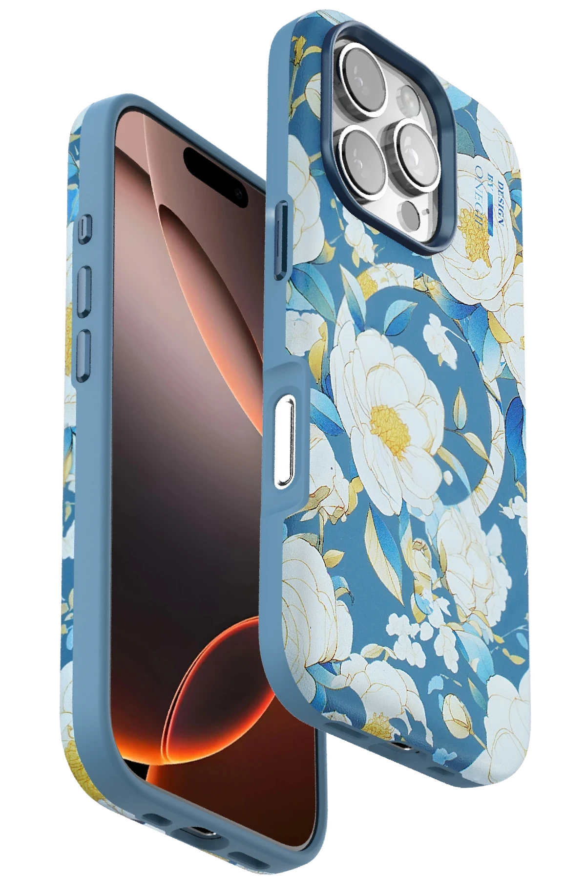 Onegif iPhone 16 Pro Max Flower Series Magsafe Telefon Kılıfı