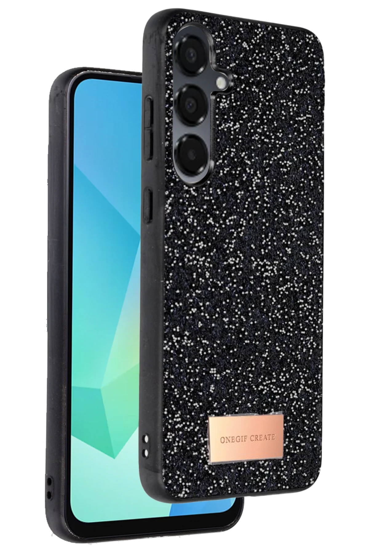 Onegif Samsung Galaxy A36 Bright Simli Telefon Kılıfı