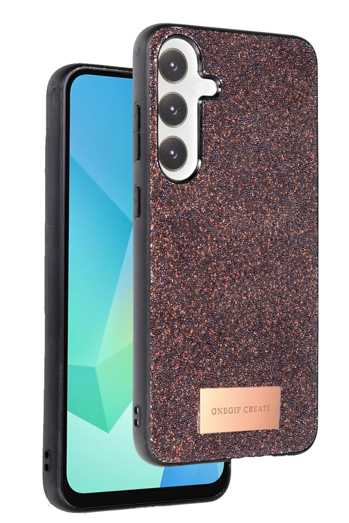 Onegif Samsung Galaxy A56 Bright Simli Telefon Kılıfı