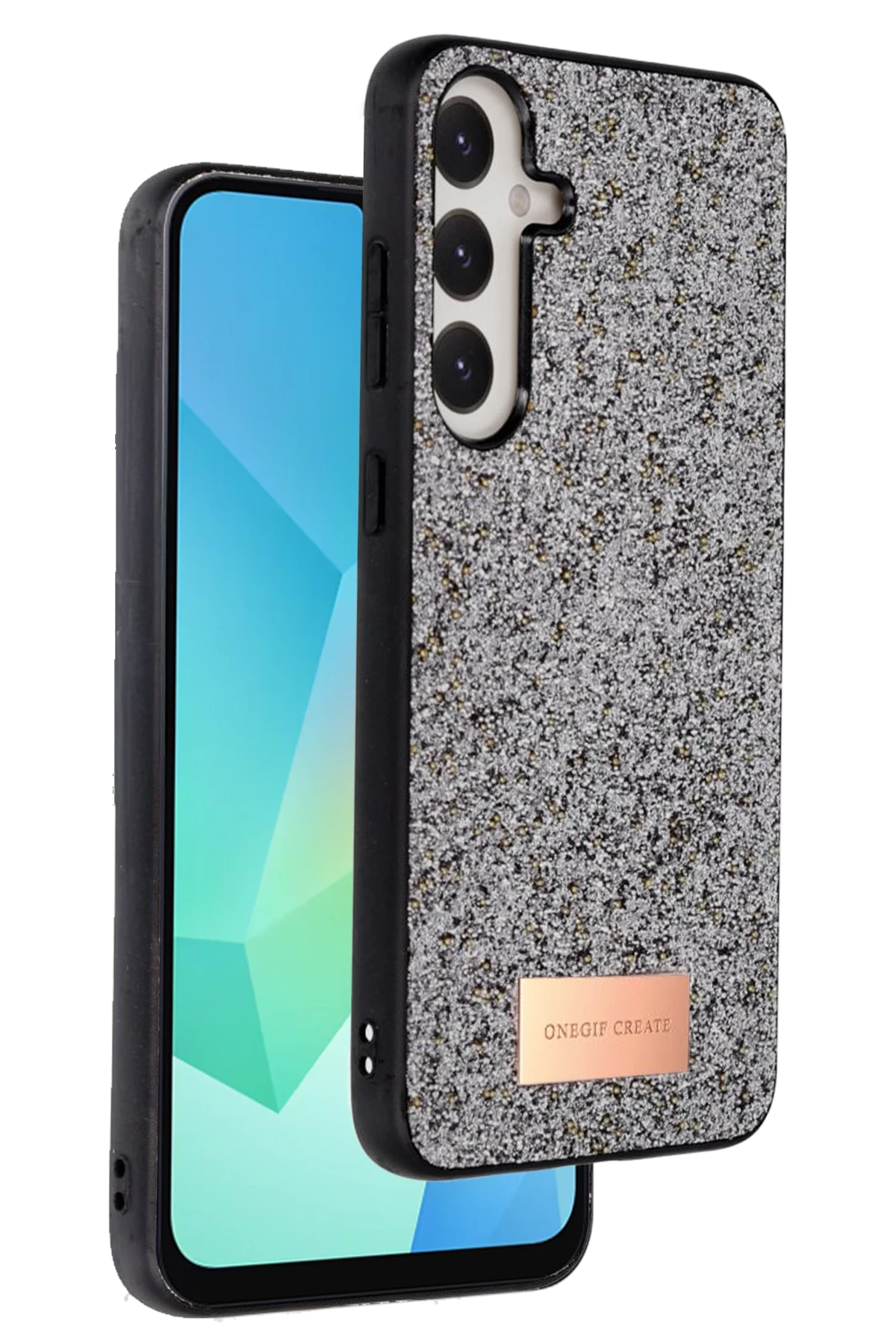 Onegif Samsung Galaxy A56 Bright Simli Telefon Kılıfı