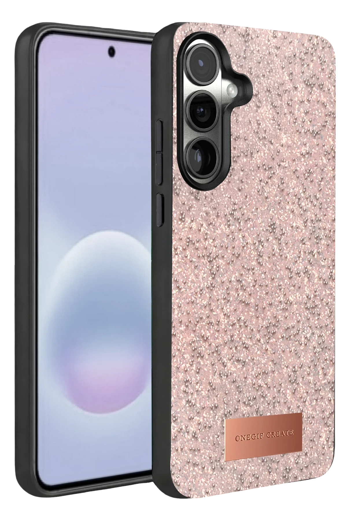 Onegif Samsung Galaxy A57 5G Bright Simli Telefon Kılıfı