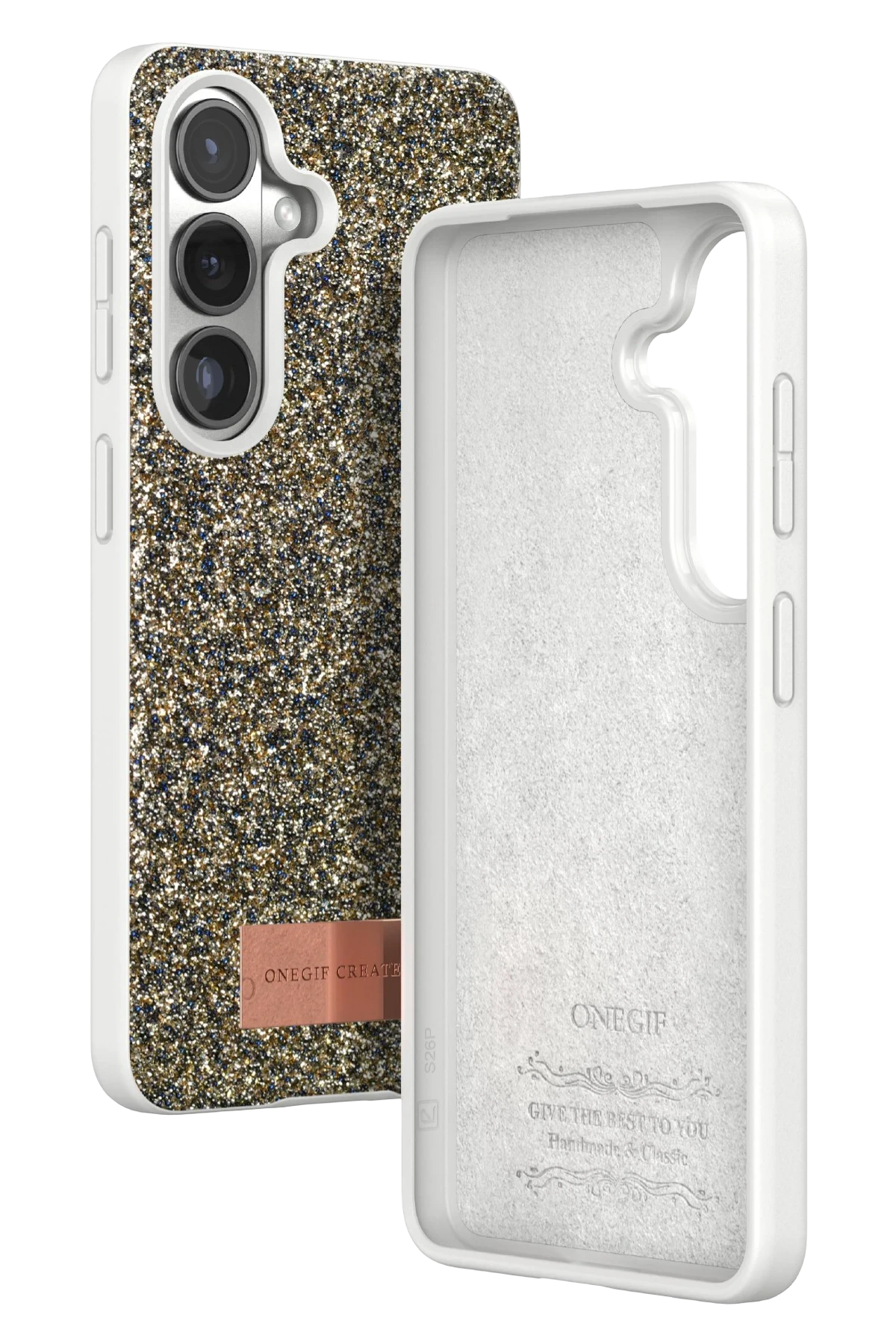 Onegif Bright Samsung Galaxy S26 Plus Simli Telefon Kılıfı