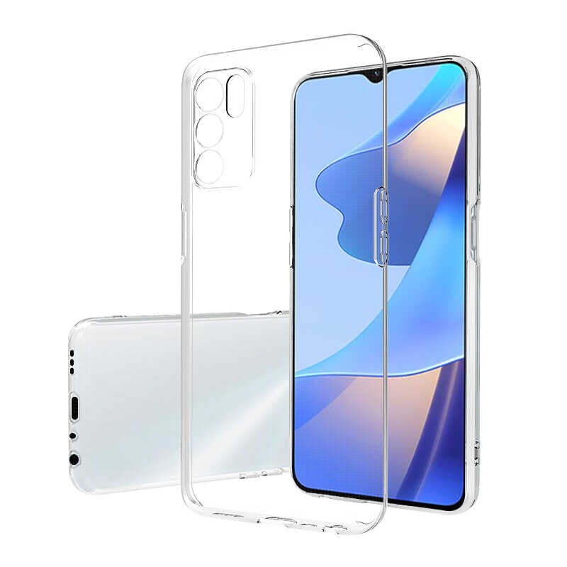 Cepax Oppo A16 Süper Silikon Telefon Kılıfı