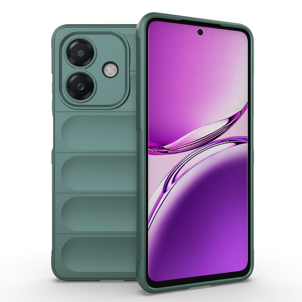 Cepax Oppo A3 Esnek TPU Oyuklu Arka Yüzey Tasarımlı Etnik Silikon Kılıf
