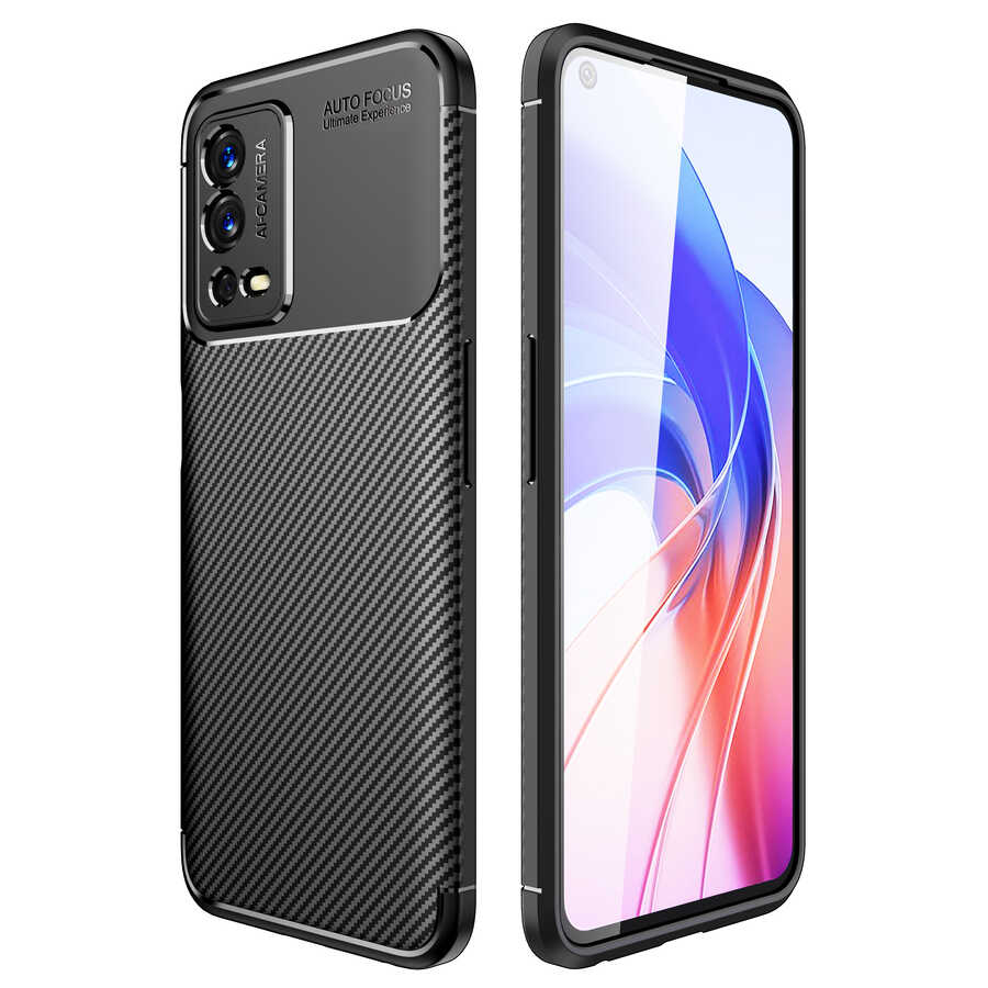Cepax Negro Oppo A55 4G Silikon Telefon Kılıfı