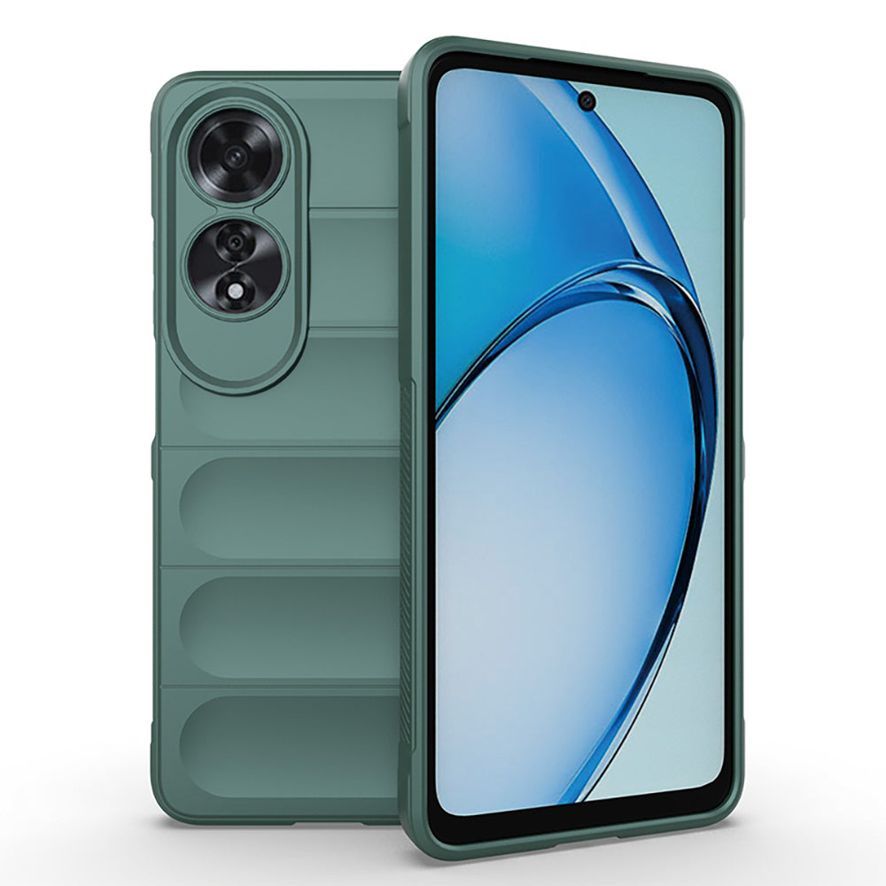 Cepax Oppo A60 Esnek TPU Oyuklu Arka Yüzey Tasarımlı Etnik Silikon Kılıf