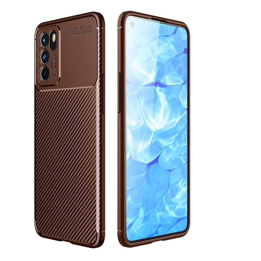 Cepax Negro Oppo Reno 6 4G Silikon Telefon Kılıfı