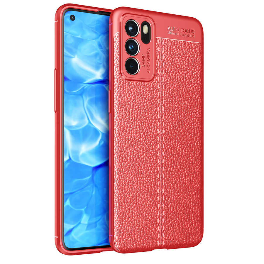 Cepax Niss Oppo Reno 6 4G Silikon Telefon Kılıfı