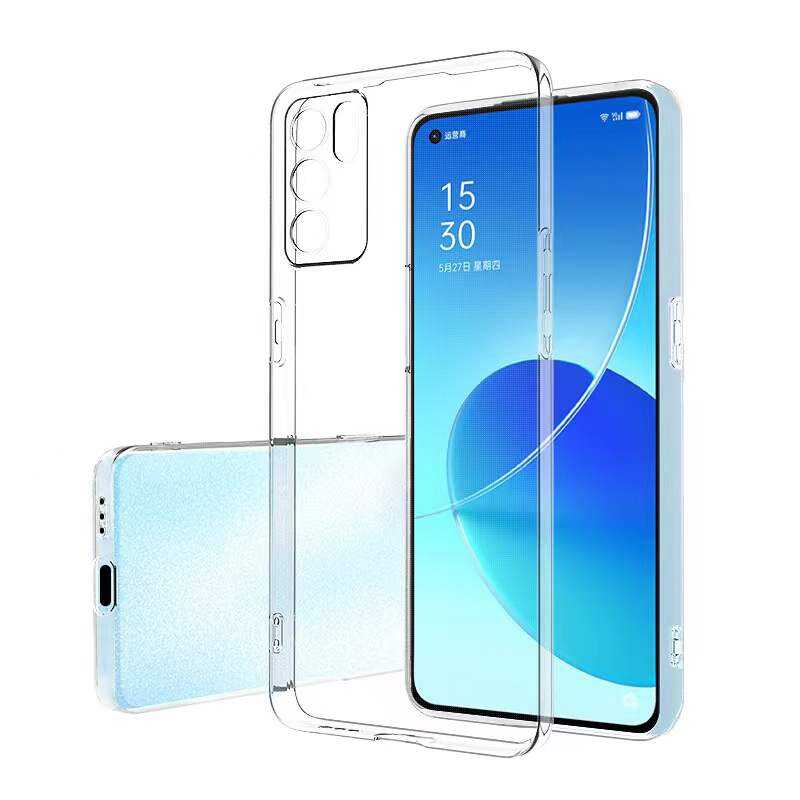 Cepax Oppo Reno 6 4G Süper Silikon Telefon Kılıfı