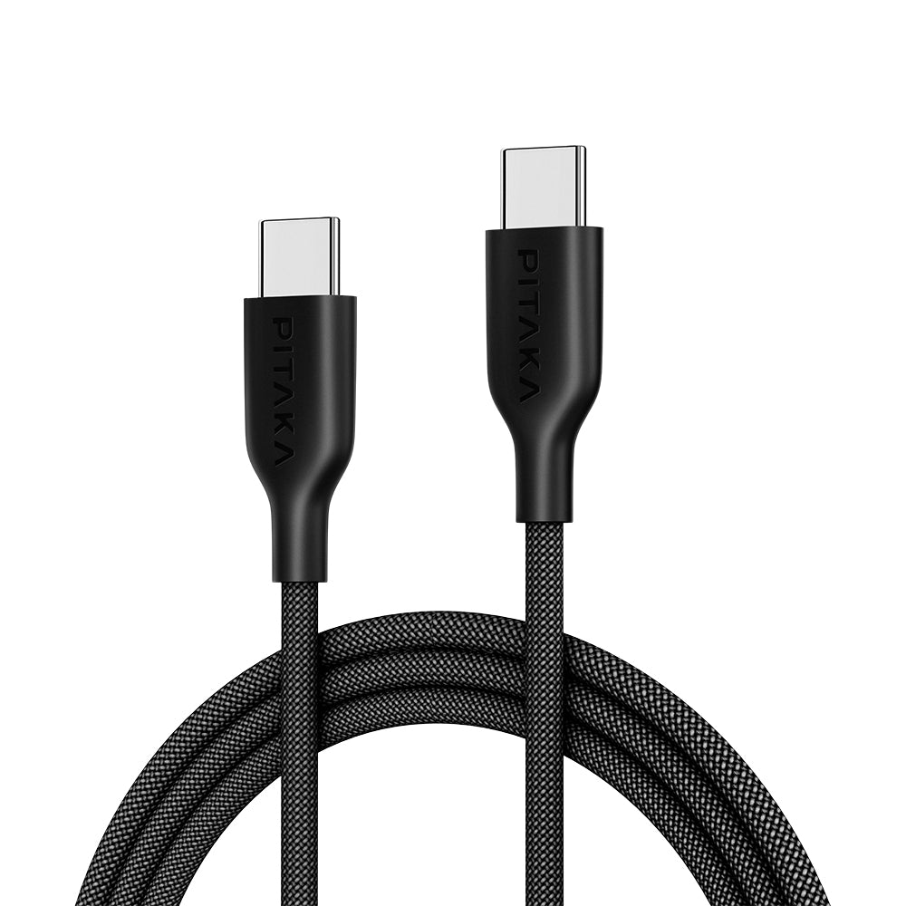 Pitaka Flex Braided Örgülü Tasarımlı Type-C to Type-C PD 60W 1.2 Metre Data ve Şarj Kablosu