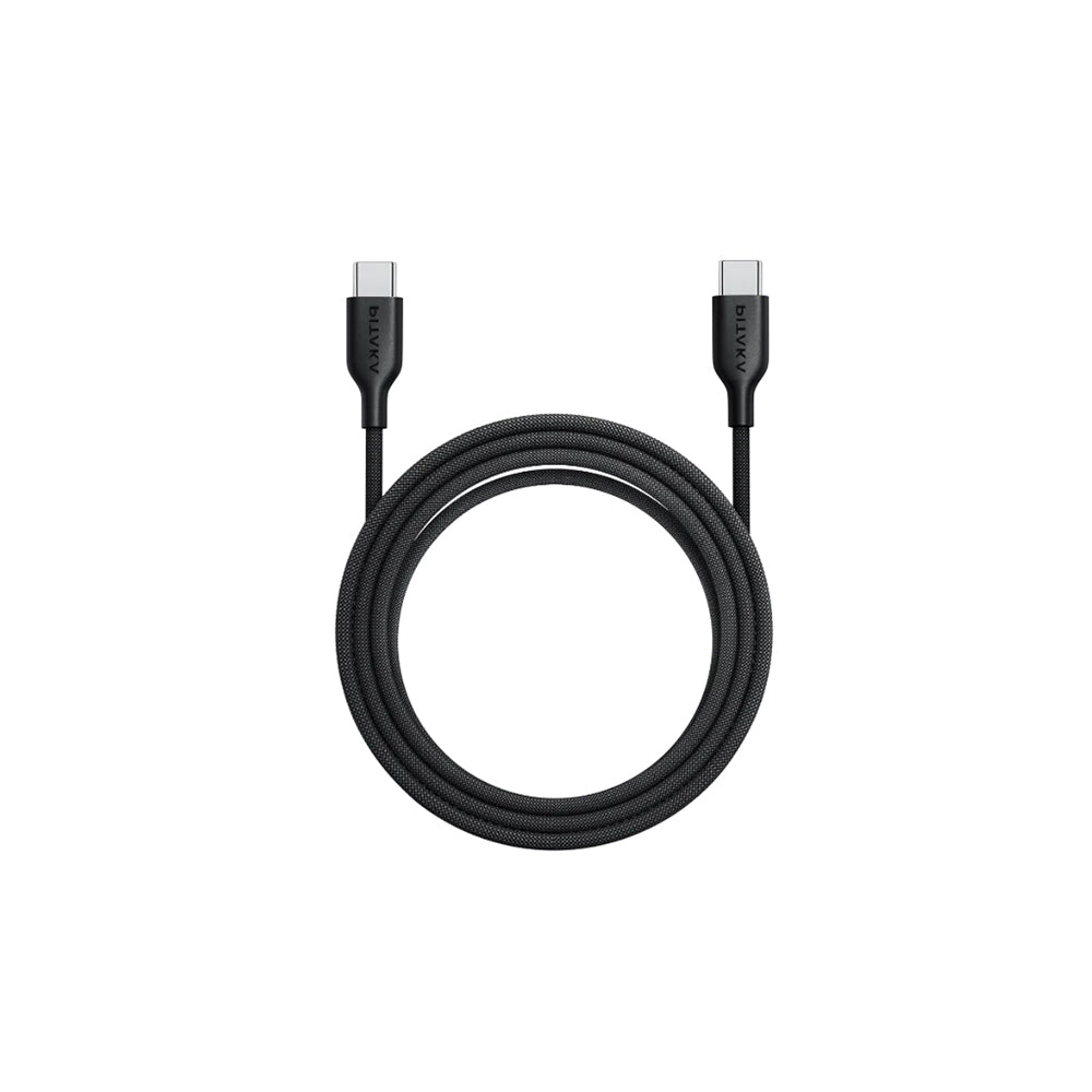 Pitaka Flex Braided Örgülü Tasarımlı Type-C to Type-C PD 60W 1.2 Metre Data ve Şarj Kablosu