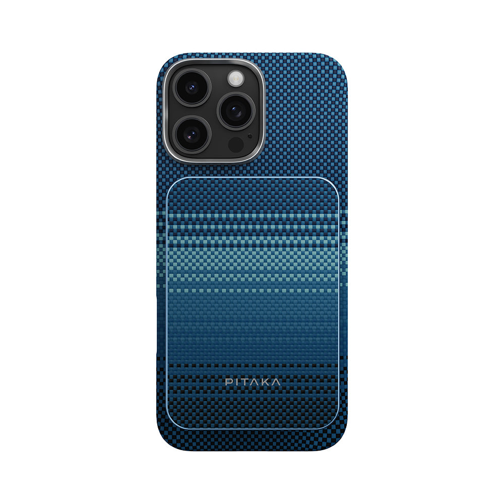 Pitaka Tactile Woven Qi2 Şarj Teknolojili Aramid Fiber MagSafe 15W 5000mAh Powerbank