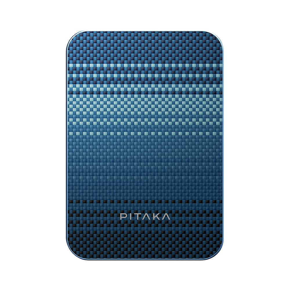 Pitaka Tactile Woven Qi2 Şarj Teknolojili Aramid Fiber MagSafe 15W 5000mAh Powerbank