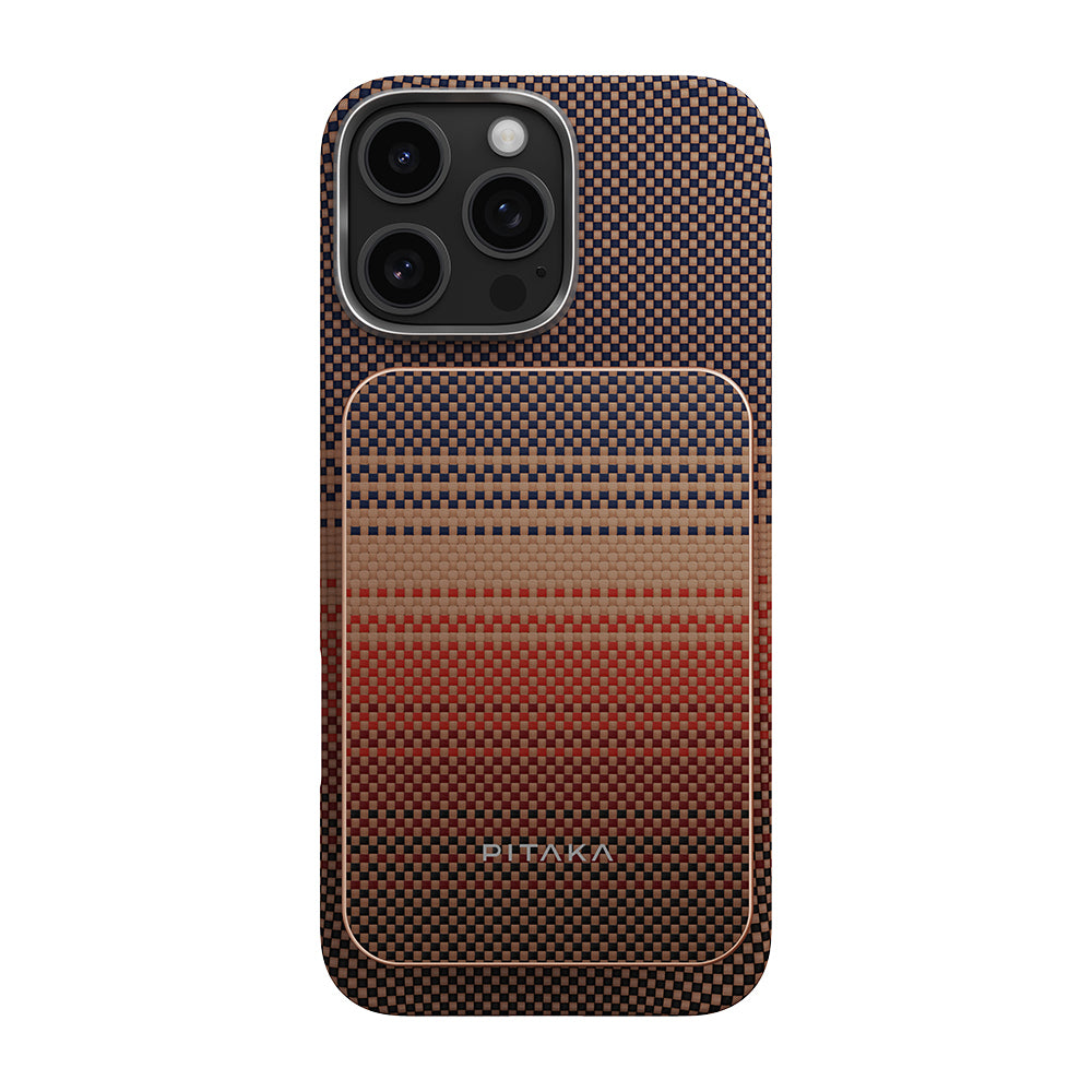 Pitaka Tactile Woven Qi2 Şarj Teknolojili Aramid Fiber MagSafe 15W 5000mAh Powerbank