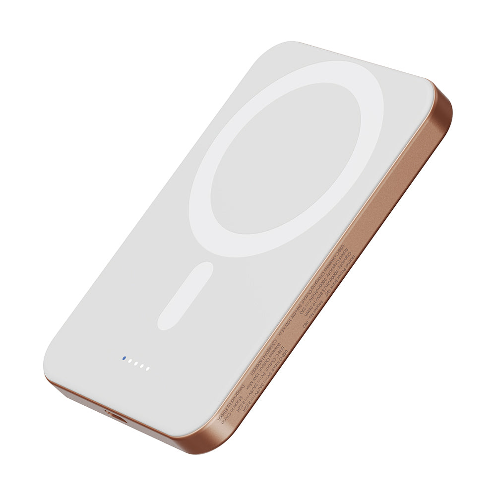 Pitaka Tactile Woven Qi2 Şarj Teknolojili Aramid Fiber MagSafe 15W 5000mAh Powerbank