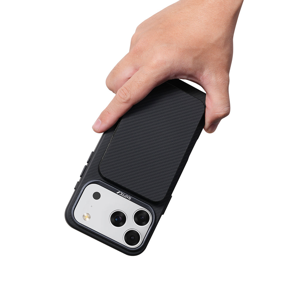 Raptic S4 Aramid-Skin M-safe Şarj Özellikli Ultra İnce 600D Powerbank 15W 5000mAh