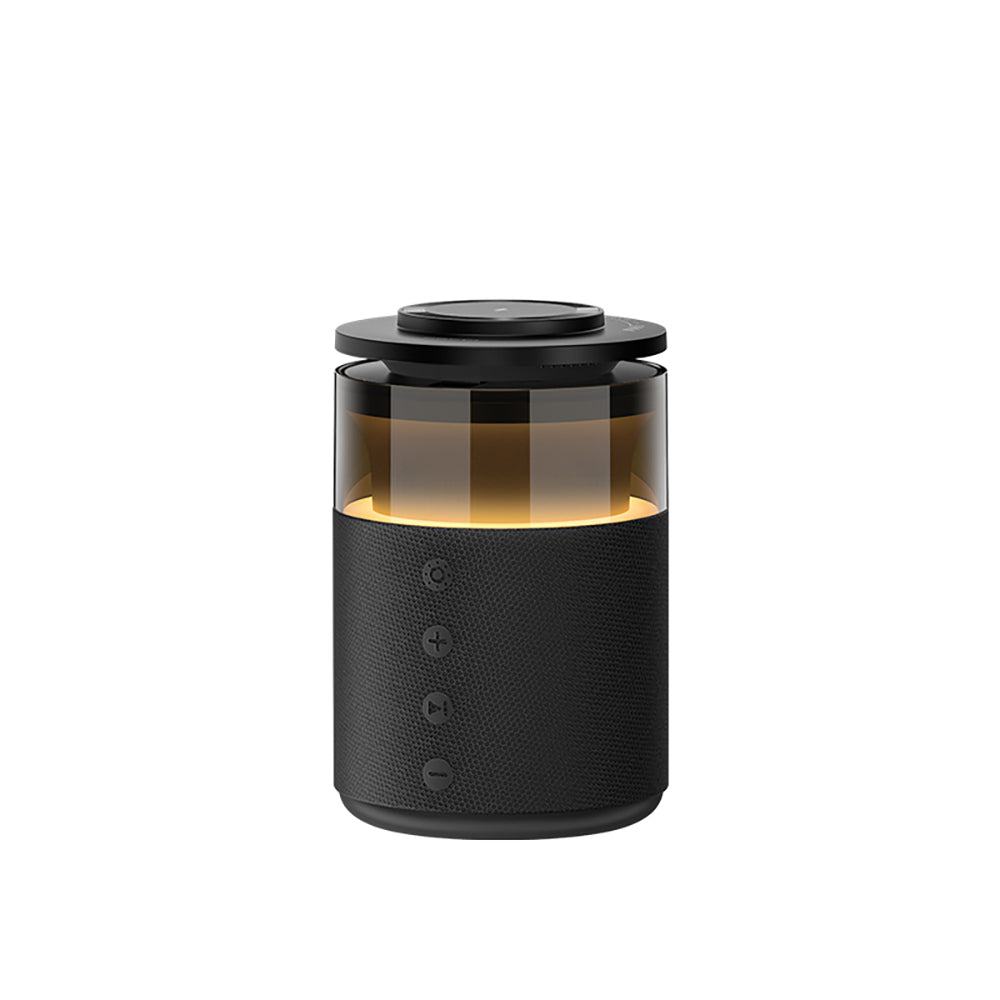 Recci RCW-51 Ambiyans Işıklı Bluetooth Speaker Hoparlör Özellikli Kablosuz Şarj Standı