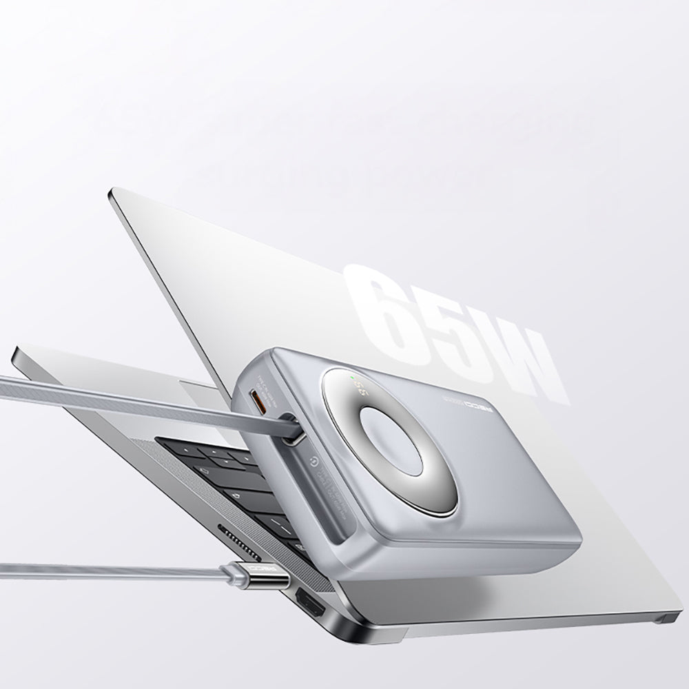Recci RPB-P72 Hızlı Şarj Özellikli Type-C Kablolu 65W 20.000mAh Powerbank