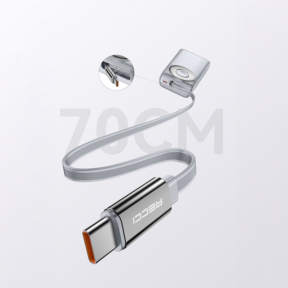 Recci RPB-P72 Hızlı Şarj Özellikli Type-C Kablolu 65W 20.000mAh Powerbank