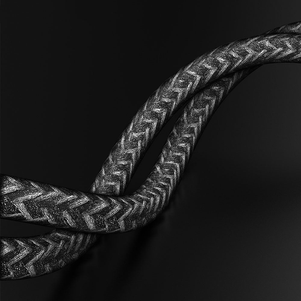 Recci RS02C Smart Power-Off Serisi Hızlı Şarj Özellikli USB-A To Type-C  1 Metre Şarj Kablosu