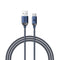 Recci RS09C Crystal Serisi 100W Hızlı Şarj Özellikli USB-A To Type-C 1.2 Metre Şarj Kablosu
