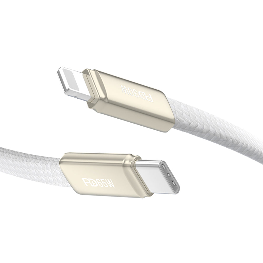 Recci RS55CC Type-C to Type-C PD Hızlı Şarj Özellikli Data ve Şarj Kablosu 65W 1M