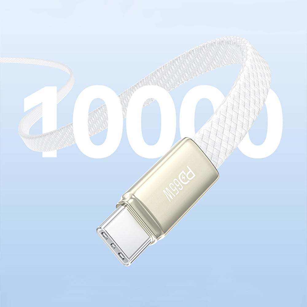 Recci RS55CL Type-C to Lightning PD Hızlı Şarj Özellikli Data ve Şarj Kablosu 30W 1M